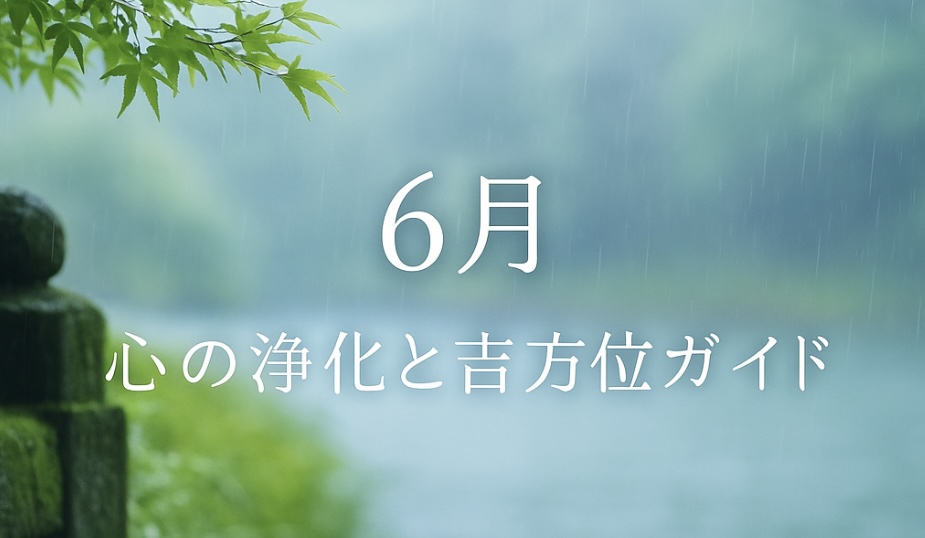心の浄化と吉方位ガイド